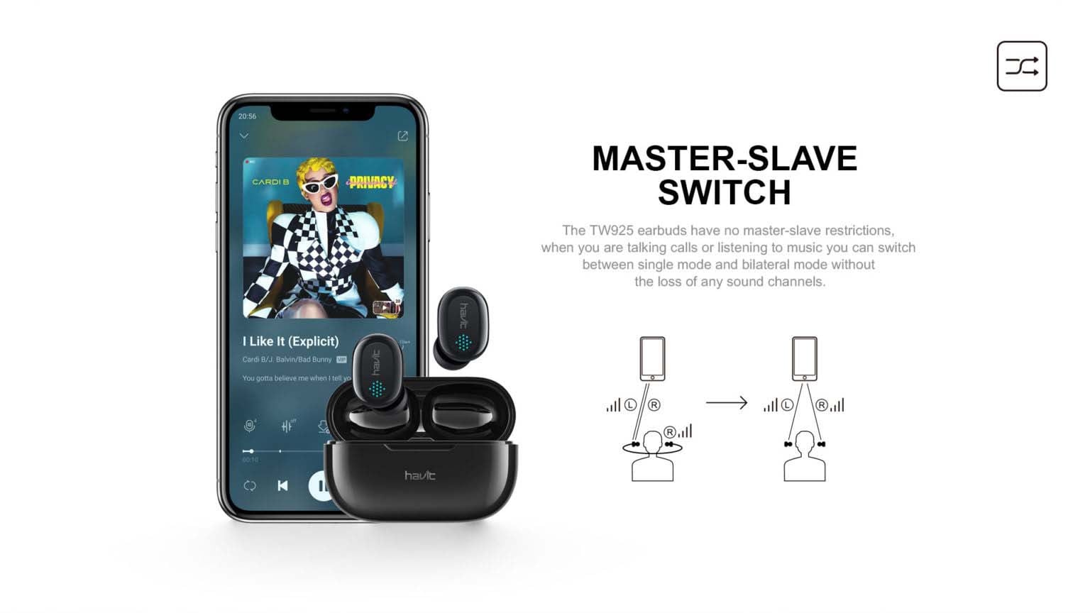 HAVIT%20HV TW925%20TRUE%20WIRELESS%20STEREO%20EARBUDS%20Specification%206