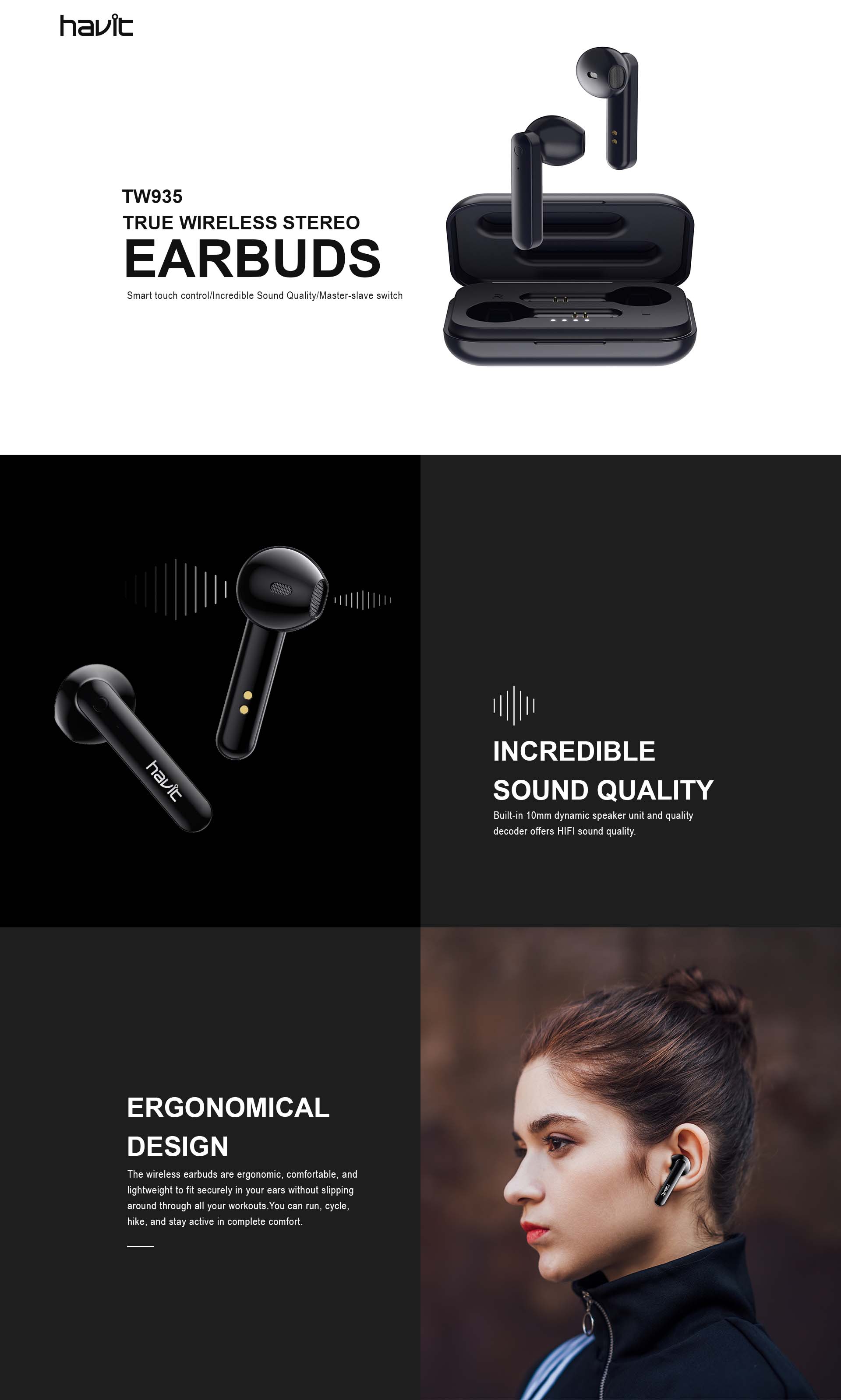 HAVIT HV-TW935 TRUE WIRELESS STEREO EARBUDS Specification.jpg (1920×3199)