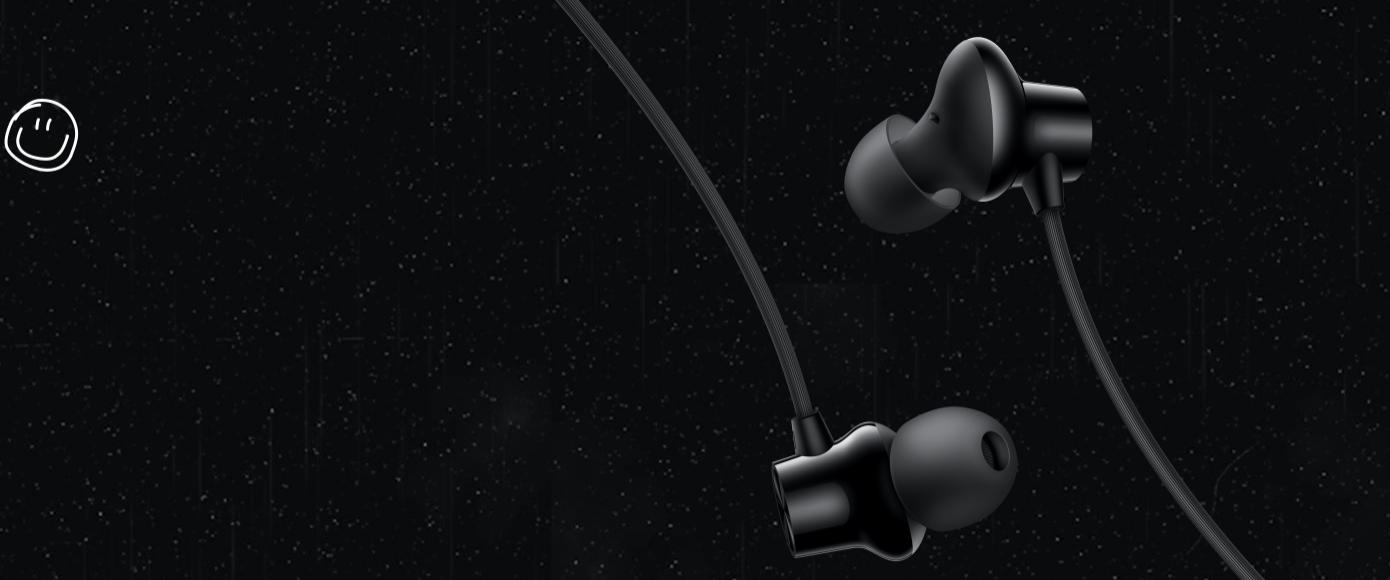  E103A WIRED EARPHONES (BLACK)