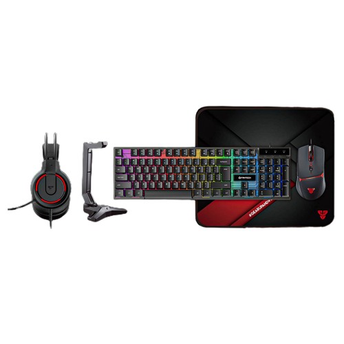 Fantech P51 Power Bundle Keyboard, Mouse, Mouse Pad, Headphone