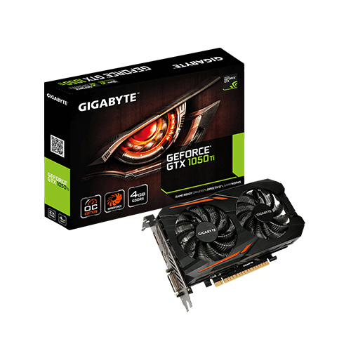 Gigabyte GeForce GTX 1050 Ti OC 4B Graphics Card