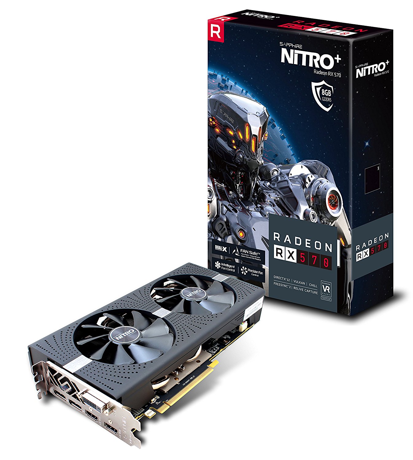 Sapphire Nitro+ Radeon RX 570 8GB Graphics Card