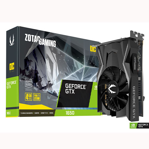 ZOTAC GAMING GeForce GTX 1650 OC 4GB Graphics Card