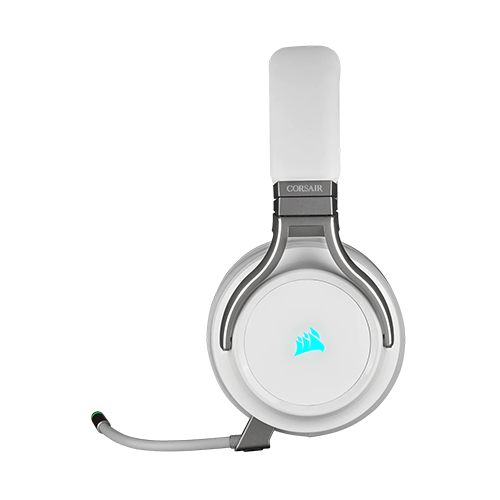 Corsair VIRTUOSO RGB WIRELESS High-Fidelity Gaming Headset (White)