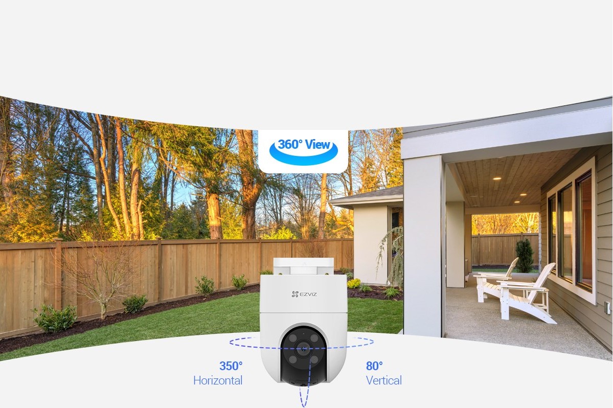 HIKVISION EZVIZ CS-H8C 2K+ 4.0MP WI-FI DOME IP CAMERA