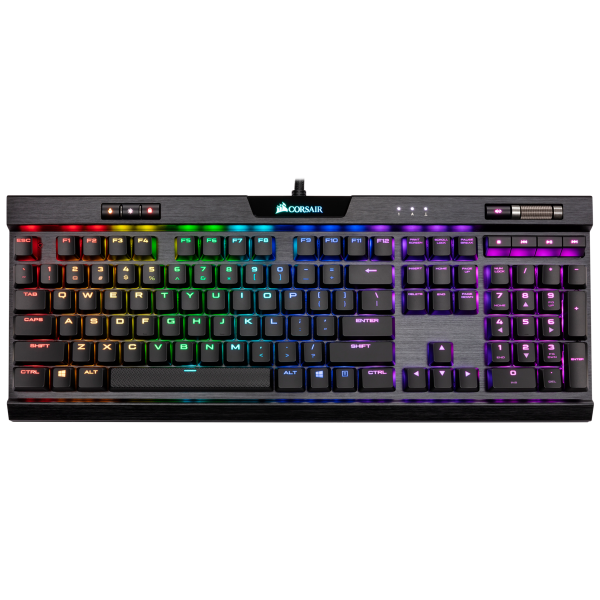Corsair K70 RGB MK.2 RAPIDFIRE CHERRY MX Mechanical Gaming Keyboard