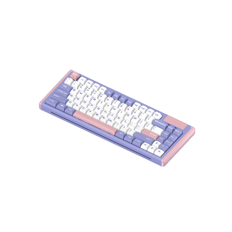DUSTSILVER K84 PURPLE PINK LILAC KEYBOARD PRICE IN BD TECHLAND BD