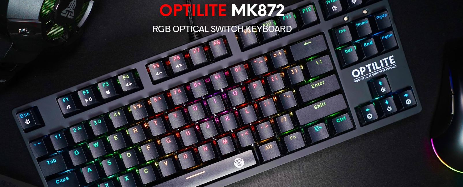 Fantech MK872 RGB Optilite 