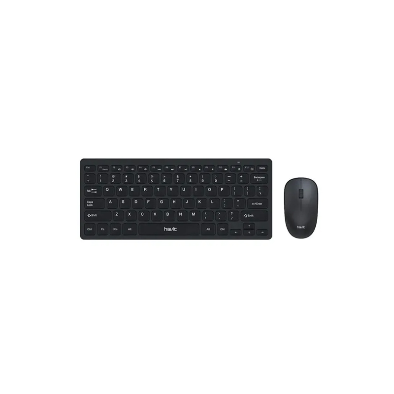 HAVIT KB255GCM WIRELESS KEYBOARD & MOUSE COMBO BLACK 