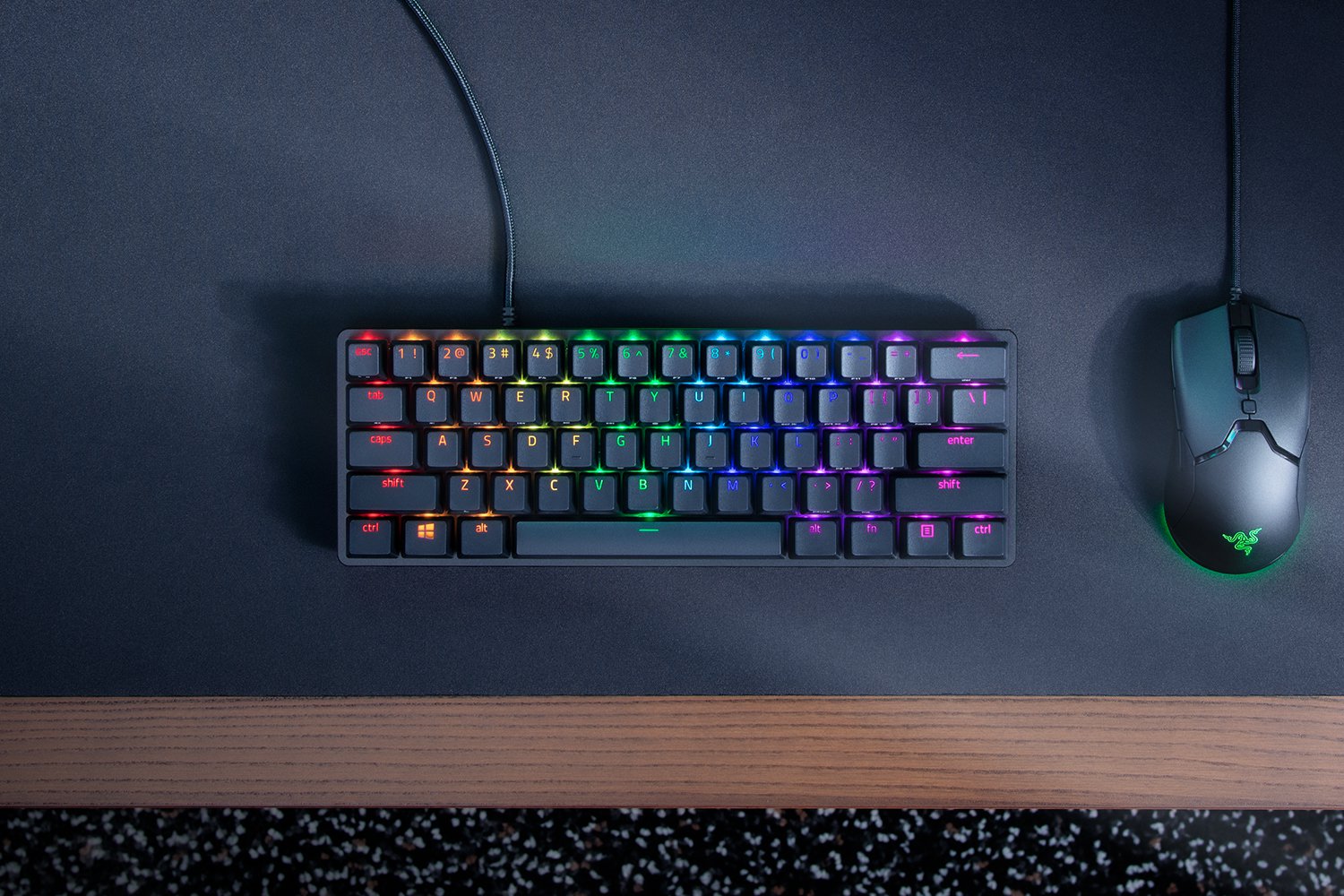 Razer Huntsman Mini Optical Gaming Keyboard (Clicky Purple Switch)