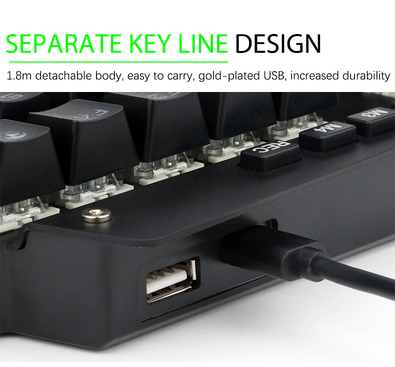 Redragon K583 IDA One-Handed RGB Mechanical Gaming Keyboard
