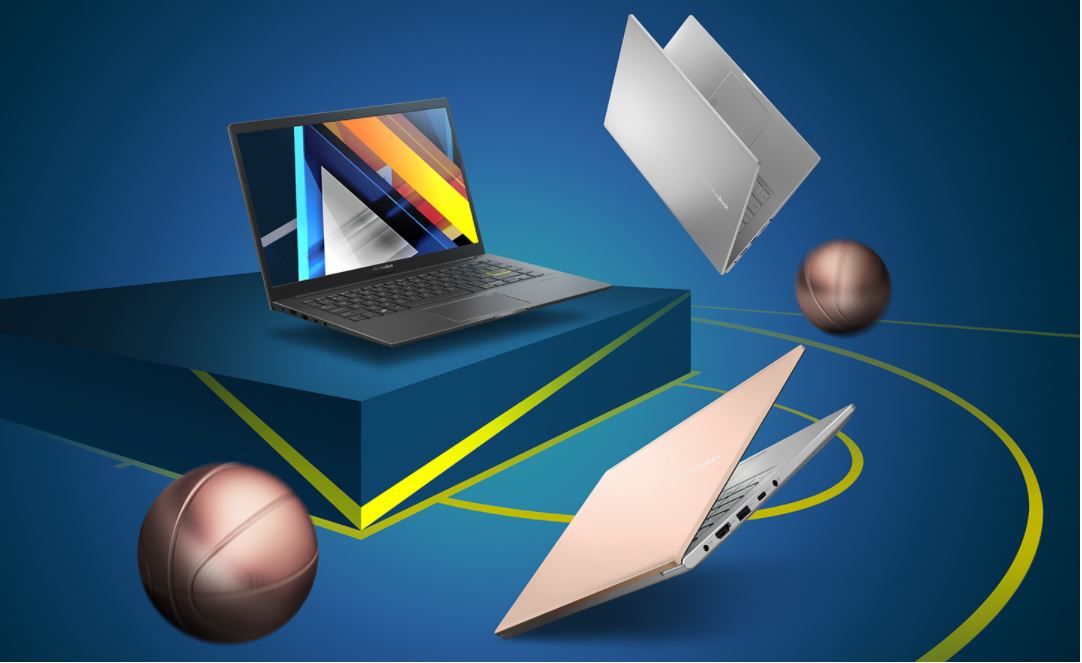 ASUS VIVOBOOK 14 K413EA 14 INCH FULL HD DISPLAY CORE I7 11TH GEN 8GB RAM 512GB SSD LAPTOP (HEARTY GOLD)