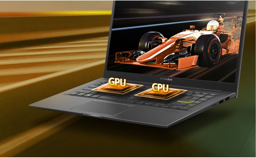 ASUS VIVOBOOK 14 K413EA 14 INCH FULL HD DISPLAY CORE I7 11TH GEN 8GB RAM 512GB SSD LAPTOP (HEARTY GOLD)