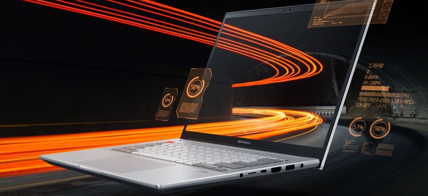 ASUS VIVOBOOK PRO 14X OLED M7400QC 14 INCH 2.8K OLED 90HZ DISPLAY RYZEN 7 5800H 16GB RAM 512GB SSD GAMING LAPTOP WITH RTX 3050 4GB GRAPHICS