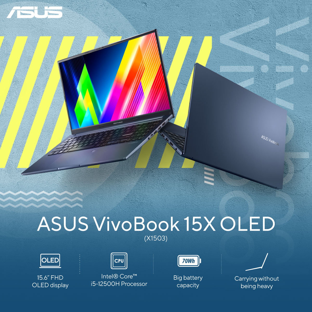 Asus Vivobook 15x Oled X1503za core i5 15.6" Display Laptop Price In Bd ...