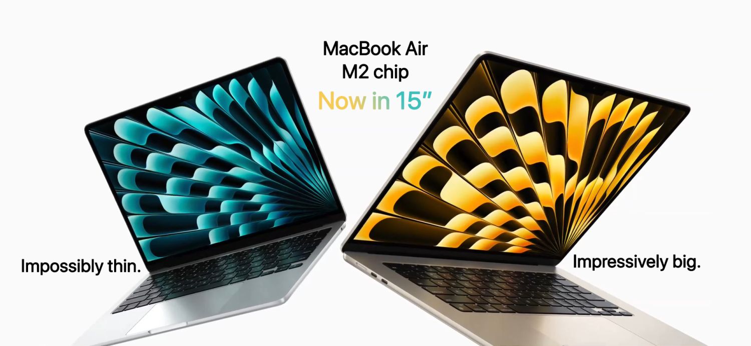 apple macbook air 2023 starlight 15 inch