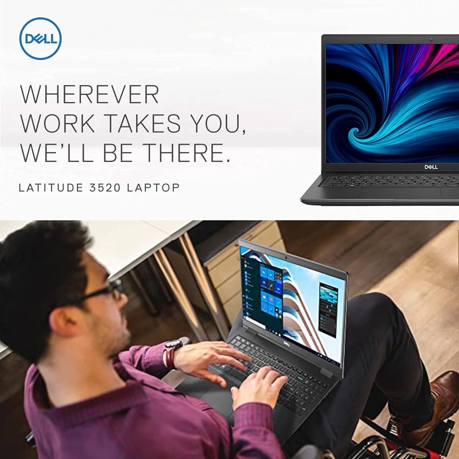 dell Latitude 3520 11th Gen Core I7 15.6" Fhd Black Laptop