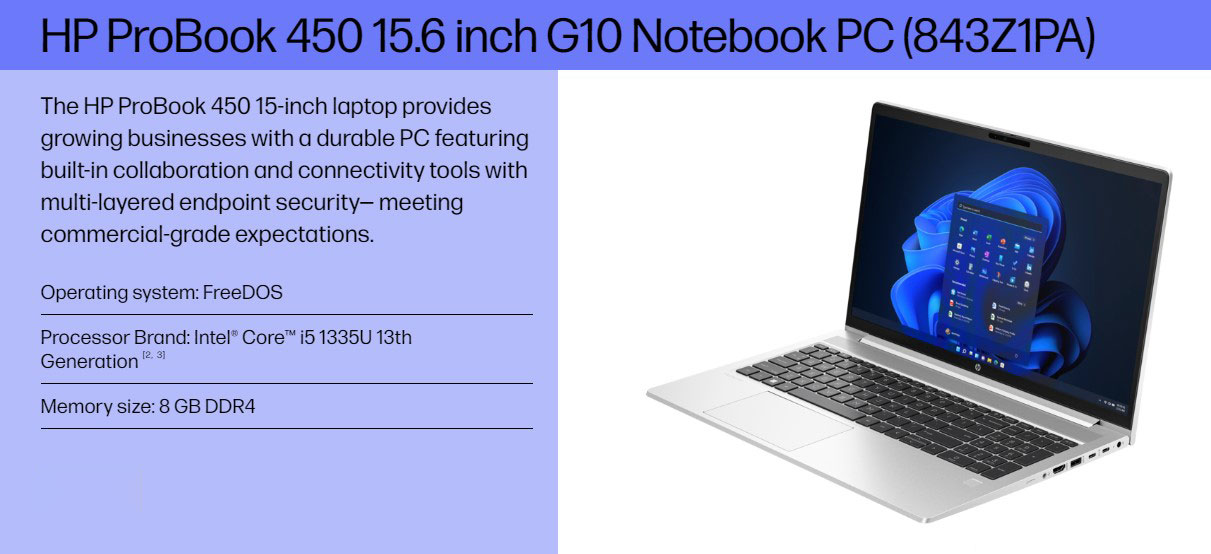 HP Probook 450 G10