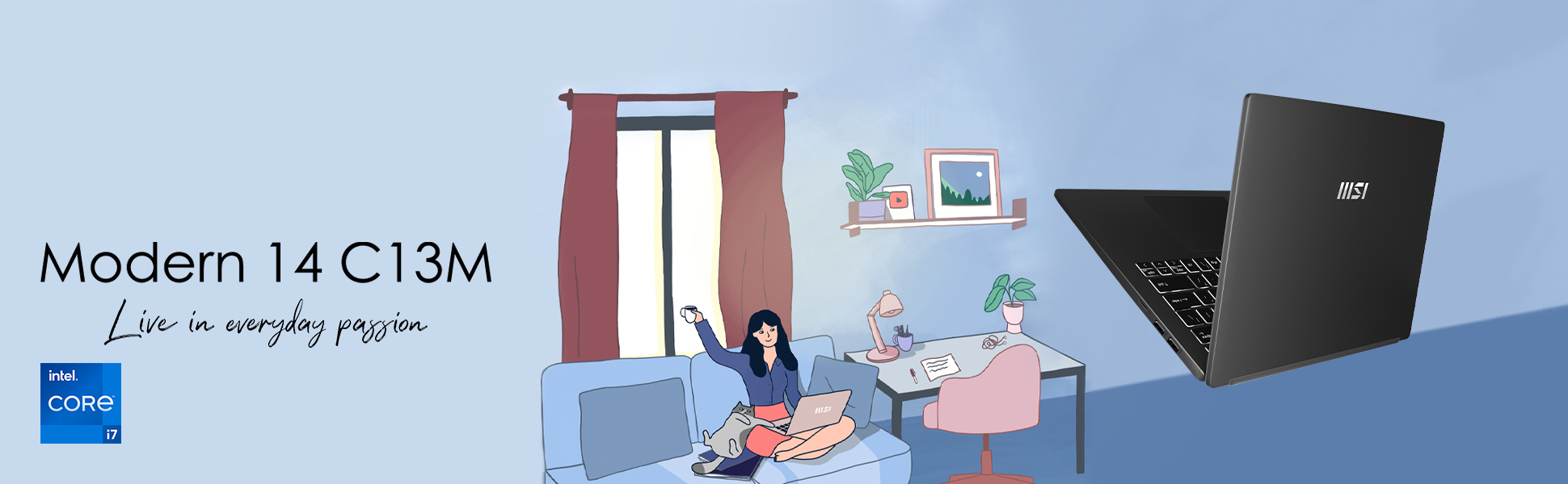 msi Modern 14 - C13M Laptop