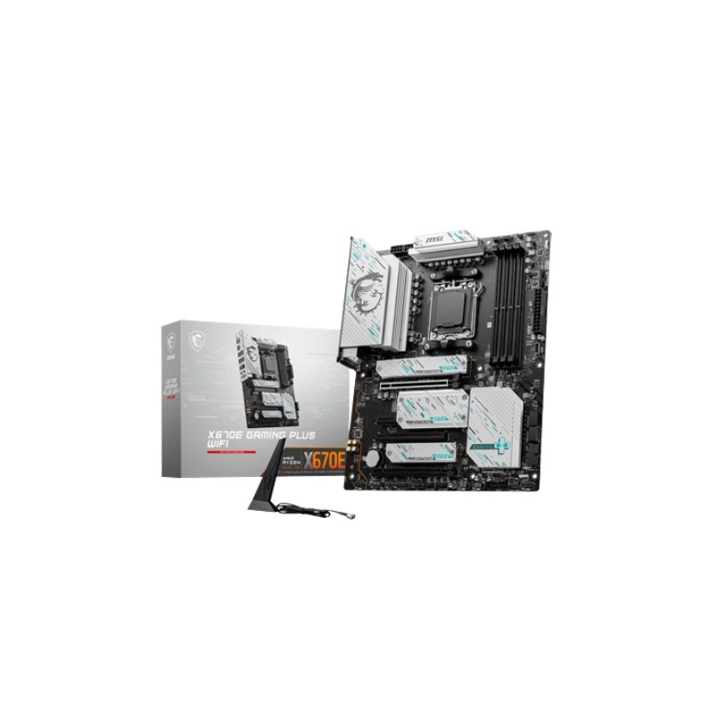 MSI X670E Gaming Plus WiFi AMD AM5 DDR5 Motherboard