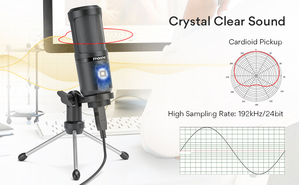 MAONO PM461 Series USB Microphone Price in Bangladesh - Tech Land BD