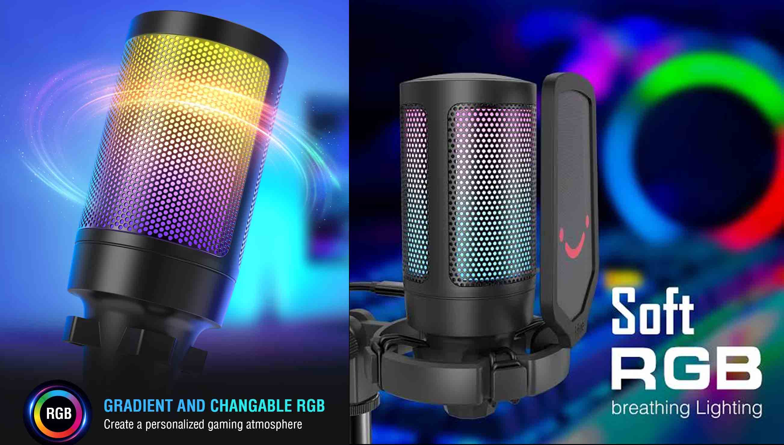 Buy FIFINE Ampligame A6 RGB USB Condenser Microphone in Bangladesh 2023 ...
