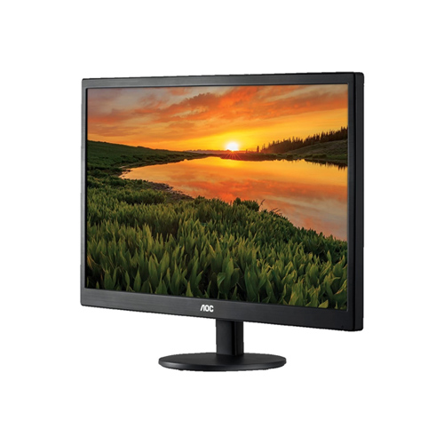 AOC E970SWHEN - Monitor de pantalla plana LED / Tamano de 19 pulgadas /  Entrada de video HDMI / Resolucion 1366 x 768 / Brillo 200 CD / M2