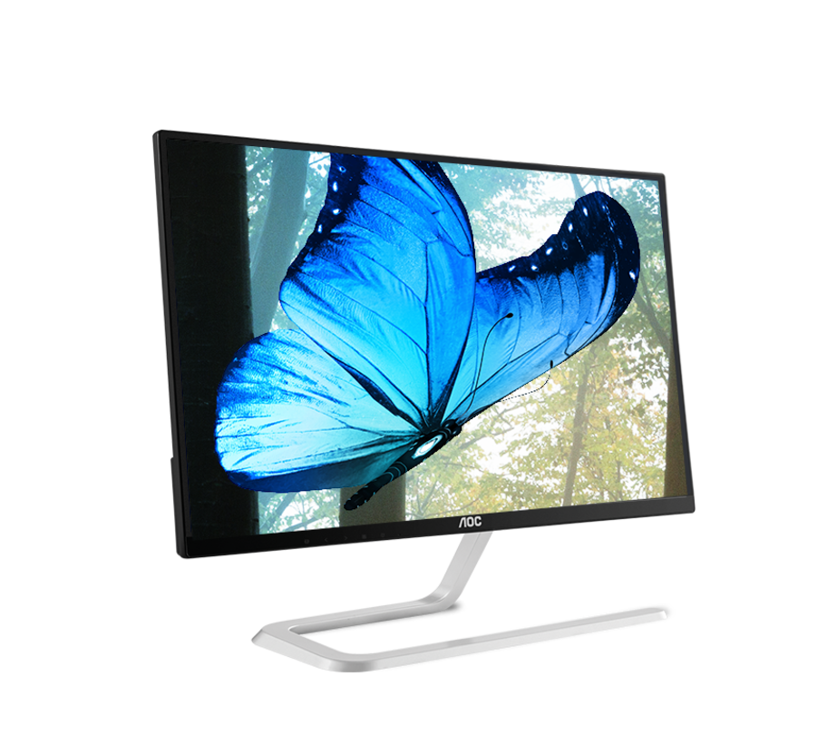 AOC I2281FWH 21.5 Inch Ultra-Slim FrameLess LED IPS Panel Full HD ...