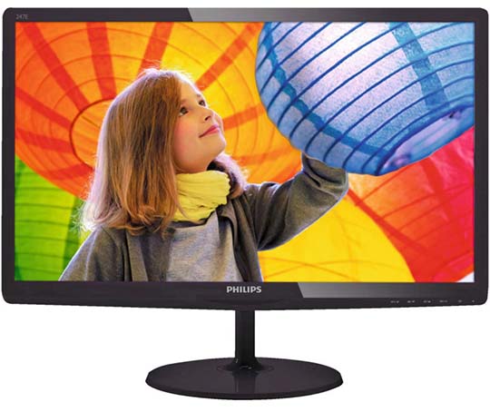 PHILIPS  224E Ultra Narrow 21.5-Inch Bazel AH-IPS LED Monitor