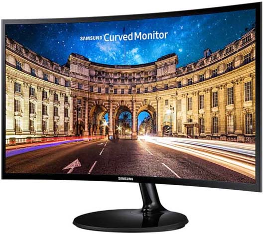 Samsung C24F390 24 Inch Essential Black LED Curved Monitor