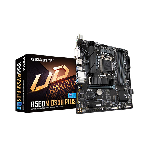 GIGABYTE B560M DS3H PLUS DDR4 MICRO ATX MOTHERBOARD