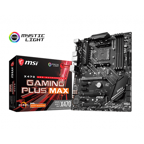 MSI X470 GAMING PLUS MAX RGB AMD MOTHERBOARD Price in BD