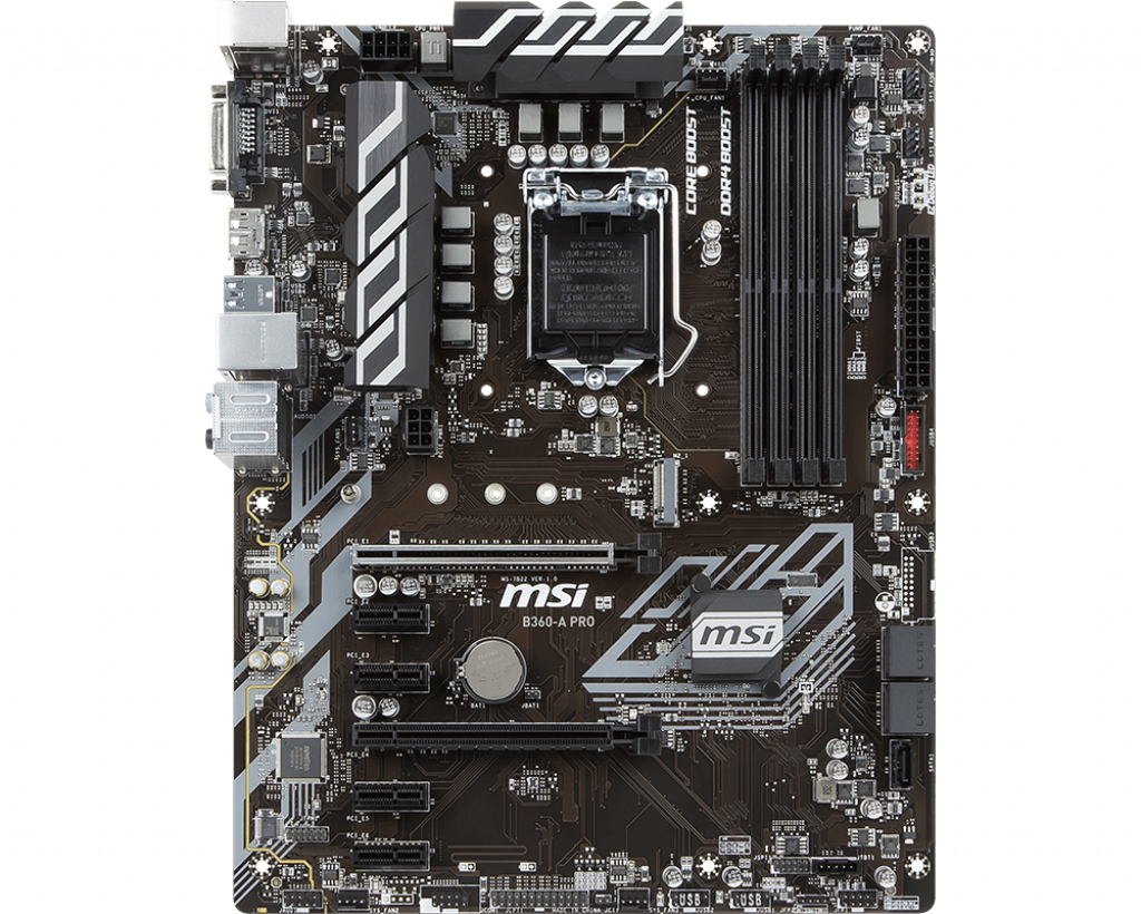 MSI B360A Pro LGA 1151 ATX Motherboard Price in bd