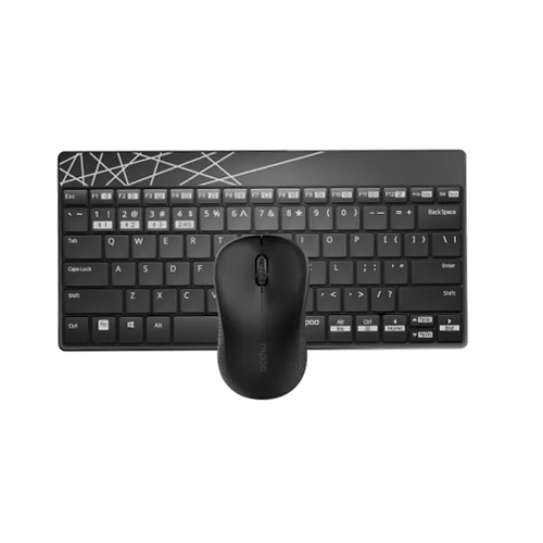 Rapoo 8000m Wireless Keyboard And Mouse Combo Price in Bangladesh