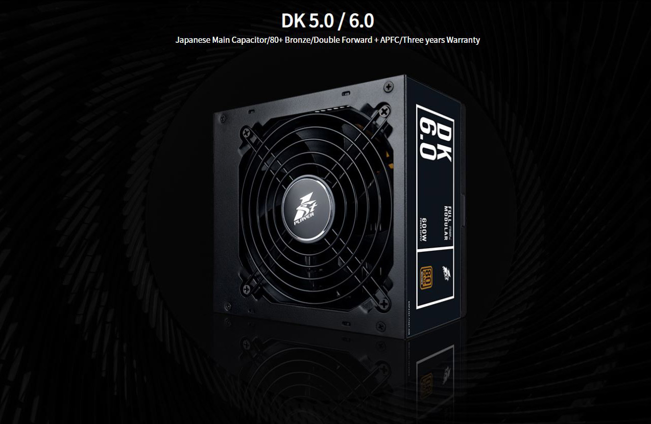 1STPLAYER DK5.0 PS-500AX 500W POWER SUPPLY