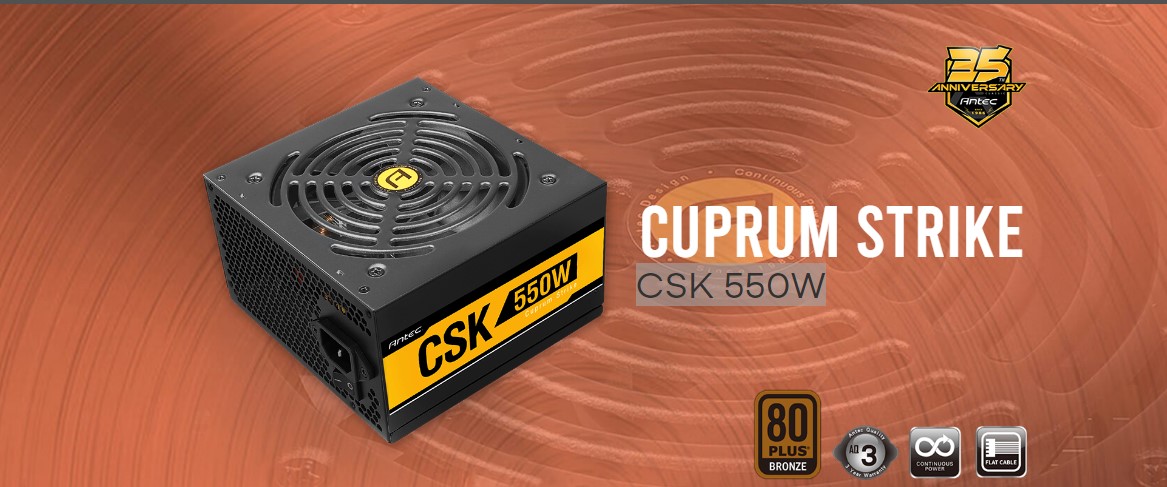 Antec CUPRUM STRIKE CSK 550W 