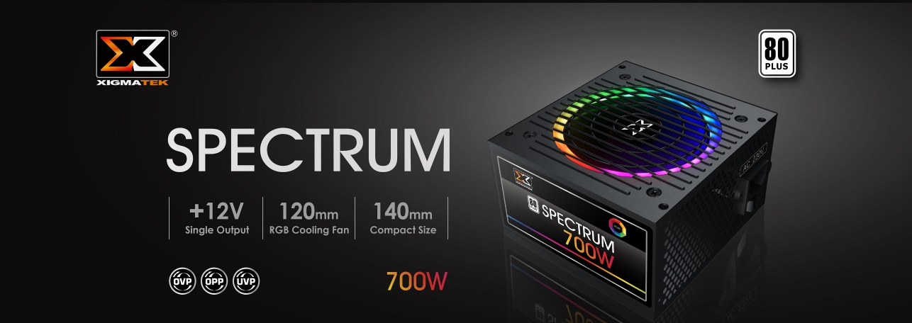XIGMATEK Spectrum POWER SUPPLY