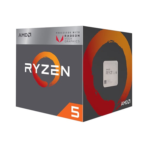 AMD Ryzen 5 2400G 4 Core 8 Thread Processor with Radeon RX Vega 11 Graphics