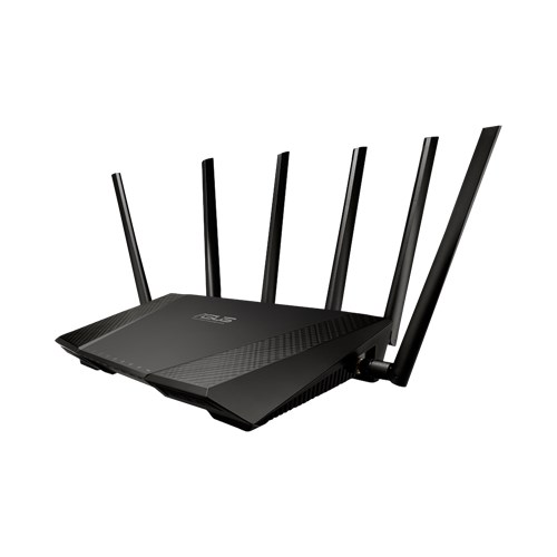 Asus RT-AC3200 6 Antenna 3600 Mbps Tri-Band Gigabit Wireless Router