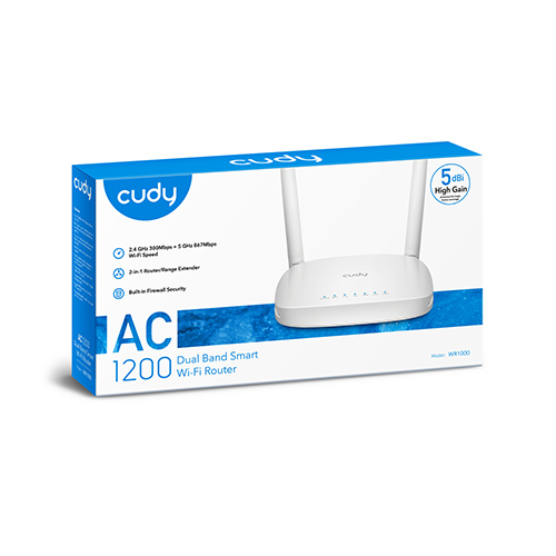 Cudy WR1000 AC1200 Wi-Fi Smart Router