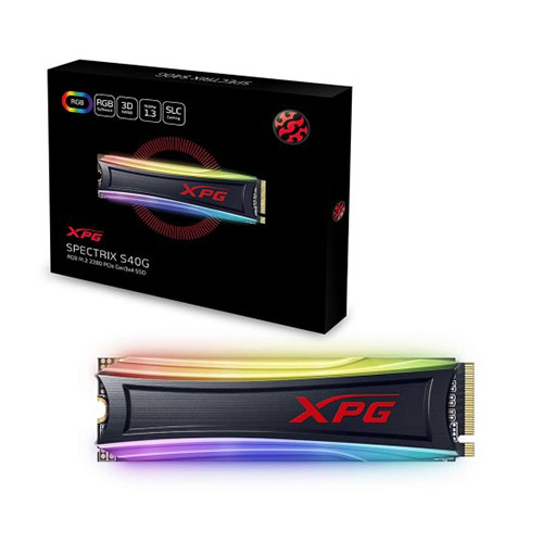 Adata XPG SPECTRIX S40G RGB 512GB M.2 2280 PCIe SSD