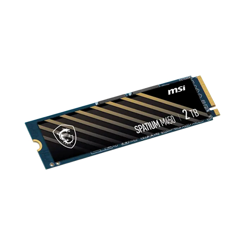 MSI SPATIUM M450 2TB PCIE GEN4.0 NVME M.2 2280 SSD