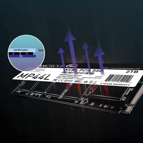 TEAM MP44L 500GB NVME SSD PRICE IN BD-TEHLAND BD