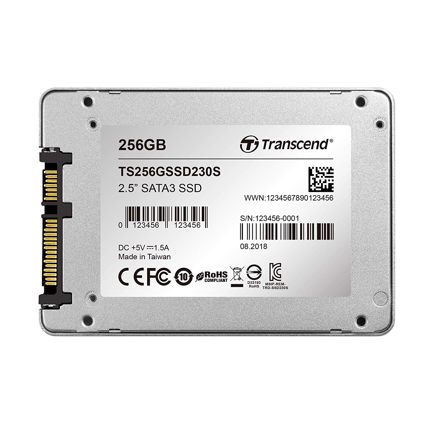 Transcend 230S 2.5 Inch 256GB SATAIII SSD