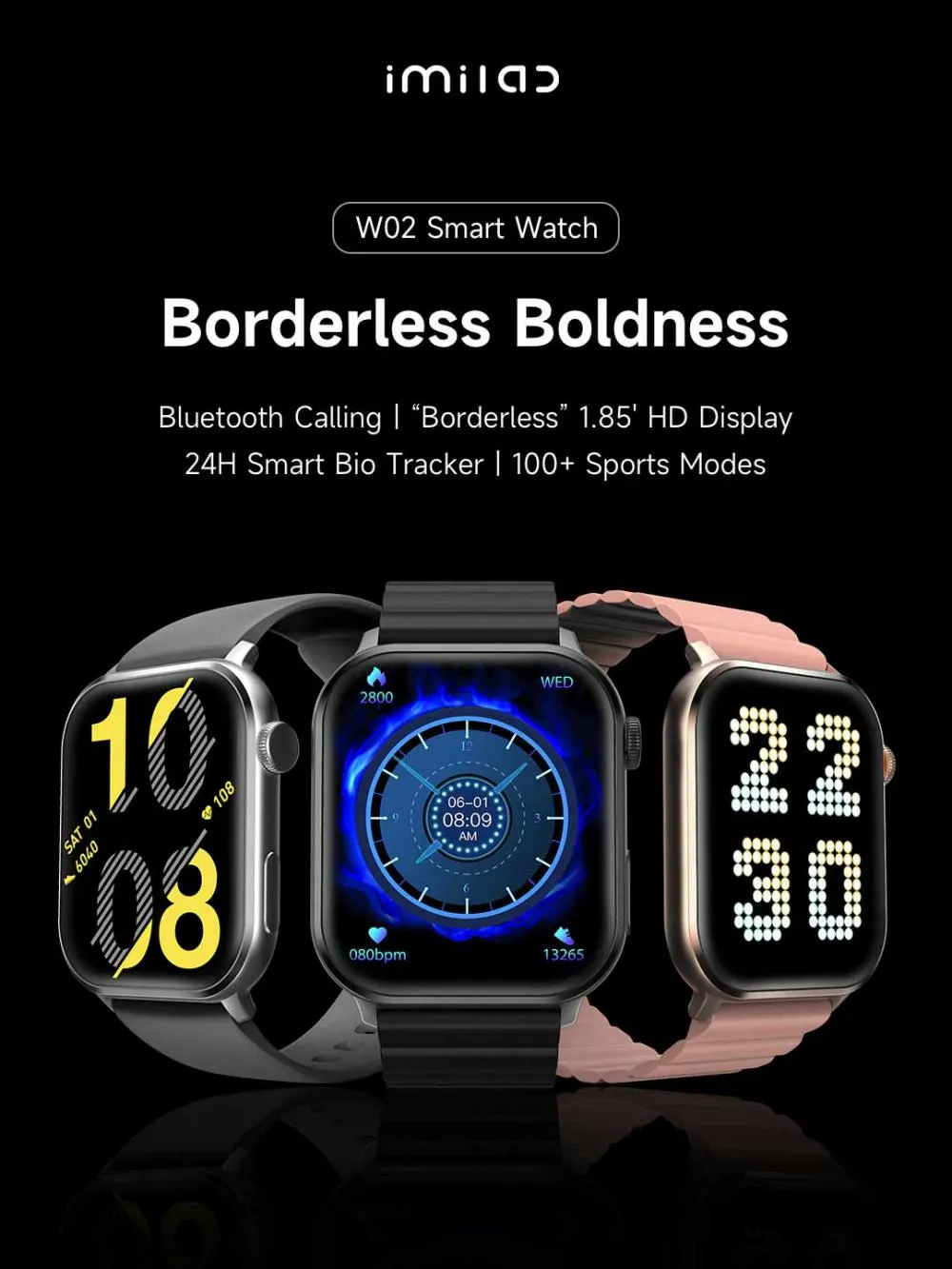 Imiki W02 CALLING SMART WATCH