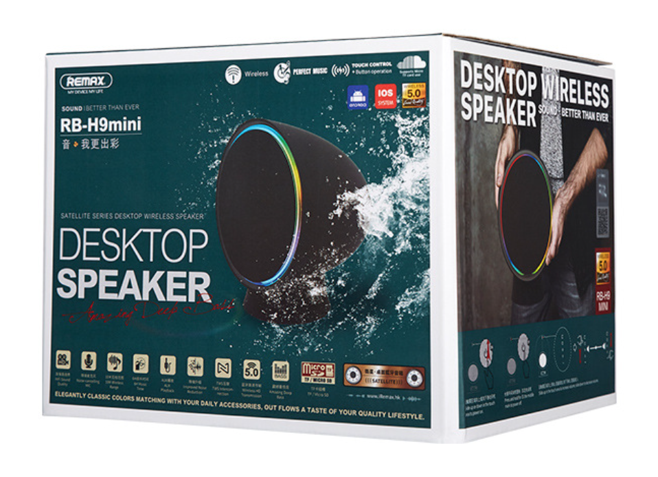 REMAX RB-H9 MINI DESKTOP SPEAKER in bd