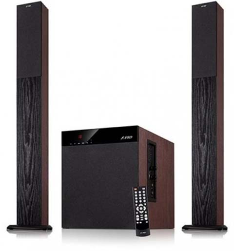 F&D T400X Full Wooden 2.1 Tower Bluetooth TV Speaker