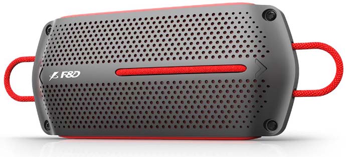 F and shop d portable speakers