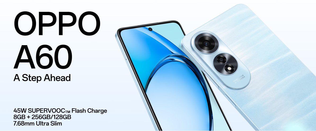 OPPO A60 8GB RAM 256GB ROM Smartphone price in bd