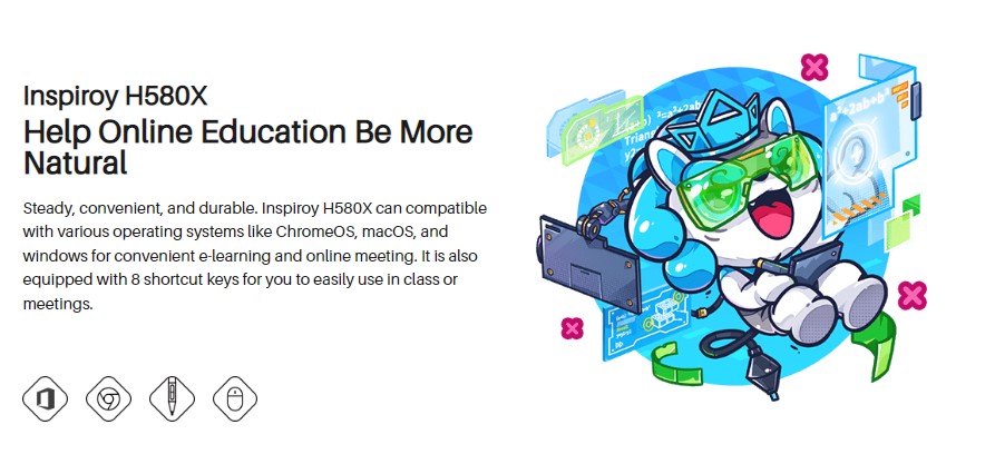 Huion Inspiroy H580X Graphic Tablet